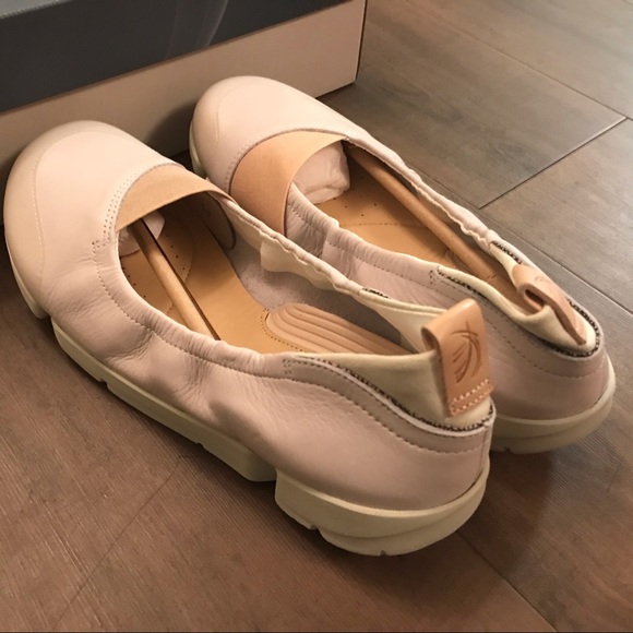 Clarks trigenic leather ballet flats - Picture 2 of 3